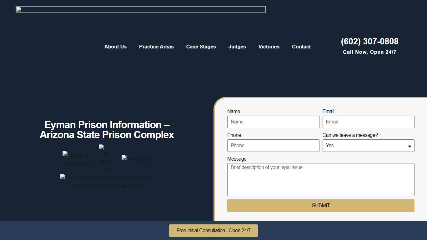 Eyman Prison Information - Arizona State Prison Complex
